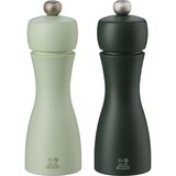 Peugeot Tahiti pepper/salt mill set 2 pieces 15 cm green | shoptok.hr