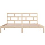  Posteljni okvir iz borovine 200x200 cm, (20647078) | Shoptok.si