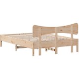 vidaXL Okvir kreveta bez madraca 150 x 200 cm od masivne borovine | shoptok.hr