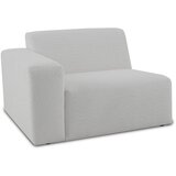 Scandic Bijela modularna sjedeća garnitura od bouclé tkanine (s lijevim kutom) Roxy – | shoptok.hr
