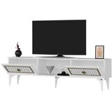 Hanah home tv polica herry white gold Cene