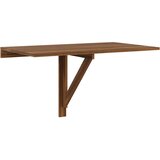 Sklopivi zidni stolić Smeđi hrast 100x60x56 cm drveni | shoptok.hr