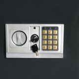 vidaXL Elektronski digitalni sejf Temno siva 35x31x80 cm Jeklo | Shoptok.si