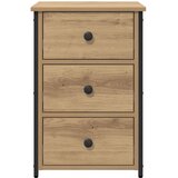  Noćni ormar s ladicama 2 pcs Smeđa 40 x 36 x 60 cm | Eponuda.com