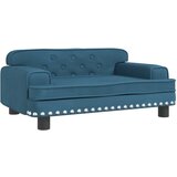 Maison Chic Otroški kavč - Otroški divan - Otroški sedež moder 70x45x30 cm žamet, (21729536) | Shoptok.si