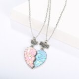  Unisex premium Verižica heart friends cene