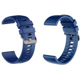 Chameleon Silikonski pašček, 20 mm, neon temno modra, za pametno uro | Shoptok.si