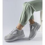 Gemre Gray fabric sneakers Geraldino | Shoptok.si
