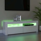 vidaXL TV ormarić s LED svjetlima visoki sjaj bijeli 120 x 35 x 40 cm | shoptok.hr