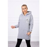 Kesi Hoodie with grey patches | Shoptok.si