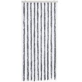 vidaXL Zastor protiv insekata sivo-bijeli 90 x 220 cm šenil | shoptok.hr