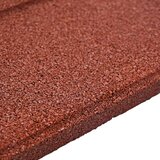  Kamen za hodanje 6 pcs Crvena 40,5 x 40,5 x 2 cm Guma | Eponuda.com