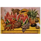  Slika - Frida Kahlo – A Bride Frightened at the Sight of Life Opened 120x80 Na talijanskom platnu | shoptok.hr
