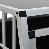  Pasji boks z dvojnimi vrati 94x88x69 cm | Shoptok.si