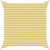  Jedrilica za sunčevu sjenu Žuta i bijela 3 6 x 3 6 m HDPE - Žuta i bijela 3 6 x 3 6 m | shoptok.hr