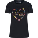 Love Moschino Majice s kratkimi rokavi - Črna Cene