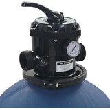  Bazenski peščeni filter s 6-pozicijskim ventilom moder 560 mm, (20991268) | Shoptok.si