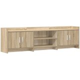 vidaXL TV omarica 168 x 33 x 47 cm Sonoma hrast Inženirski les, (5000247612) | Shoptok.si