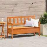 vidaXL Zunanje klopi Akacija Trd akacijev les 119 x 44 x 76 cm | Shoptok.si