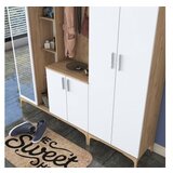 Woody Fashion EA131 - 2801 walnutwhite hall stand | ePonuda.com