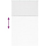 vidaXL Zavjesa za prozor sa zavjesama Ostalo Bijela 135 x 220 cm Aluminij | shoptok.hr