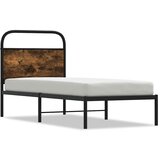 vidaXL Okvir kreveta bez madraca dimljena boja hrasta 80x200 cm drveni | shoptok.hr