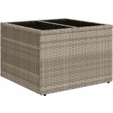  11-dijelni set vrtnih sofa poliratan s jastucima svijetlosivi | shoptok.hr