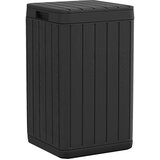 Zunanji koš za smeti antracit 38x38x65 cm PP | Shoptok.si