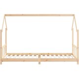  Okvir za dječji krevet 90 x 200 cm od masivne borovine | shoptok.hr