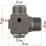 Powermat nepovratni ventil za kompresor PM-KO-300T-400V-ZZ, 1" | shoptok.hr