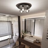  plafonsko svetlo solar 3xE14/10W/230V crno/sivo | Eponuda.com
