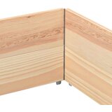 vidaXL Paletni okvirji 2 kosa 150x100 cm trdna borovina | Shoptok.si
