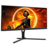 AOC U34G3XM - G3 seriesled monitor gaming 34&quot; 3440 x 1440 uwqhd @ 144 hz va 300 cd/m² 3000:1 HDR10 1 ms 2xHDMI displayport black red - U34G3XM/EU | Shoptok.si