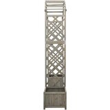  Vrtna pergola sa sadilicom siva od masivne jelovine | Eponuda.com