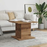  Stol za kavu Artisan hrast 55,5x55,5x40 cm izrađeno drvo | shoptok.hr