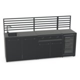 Cozze Letna kuhinja Elements Black edition Set 5 Cene