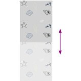 vidaXL Rolo zavjesa za tuš 90x240 cm širina tkanine 86 cm | shoptok.hr