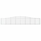  Lučne gabionske košare 5 kom 400x30x60/80 cm pocinčano željezo | shoptok.hr