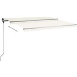  Prostostoječa ročno zložljiva tenda 400x300 cm krem, (20728873) | Shoptok.si