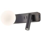  Redo 01-2994 - LED zidno svetlo OASIS LED/3W/230V+1xG9/10W USB CRI 90 crna | Eponuda.com