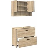  Set namještaja za kupaonicu 2 kom. Sonoma hrast | shoptok.hr