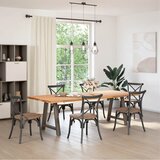  Noge za blagovaonski stol A-oblika 2 kom 70 x (72-73) cm Čelik | Eponuda.com