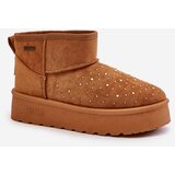 Big Star Snow boots with platform decoration Big Star OO274A104 Camel | shoptok.hr
