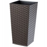 KADAX Vrtni lonec z vstavkom za rože velik visok 39x75 cm moka, (5000350712) | Shoptok.si