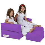 Atelier Del Sofa baštenski lazy bag za decu 3u1 Kids double seat/ ljubičasta