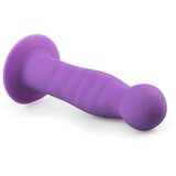EasyToys valovit dildo z objemkami (vijolična) | Shoptok.si