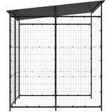  Spremište za bicikle 190 x 190 x 222 cm čelično crno | Eponuda.com