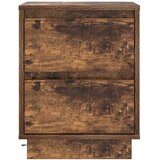  Noćni ormar s ladicama 2 pcs Dimljeni hrast 39 x 34,5 x 50 cm | shoptok.hr
