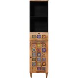  Kopalniška omarica Naravna 38 x 33 x 160 cm Masiven les manga, (5000233112) | Shoptok.si