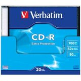 Verbatim CD-R 700MB 52X SLIM CASE 43347 43348 disk Cene